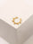 FAKE TINY CROWN GOLD PLATED PIERCING