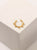 FAKE TINY CROWN GOLD PLATED PIERCING