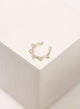 FAKE TINY CROWN SILVER PIERCING