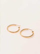 BASIC GOLD PLATED BIG HOOPS