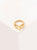 DOUBLE CHEVRON GOLD PLATED PIERCING