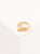 DOUBLE CHEVRON GOLD PLATED PIERCING