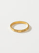 Friso gold plated ring