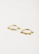 BINDI GOLD PLATED MINI HOOPS