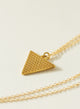 Hocus-pocus gold plated necklace