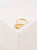 Plato gold plated piercing